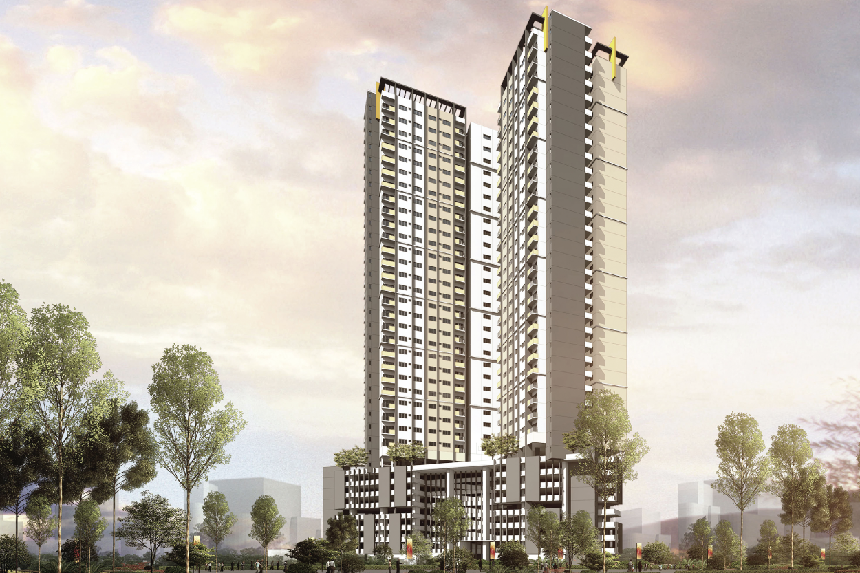 Residensi Desamas Taman Desa Facade Building 3