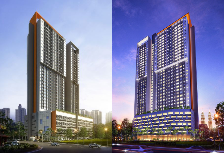 Residensi Rampai The Parc Tower Facade Cover