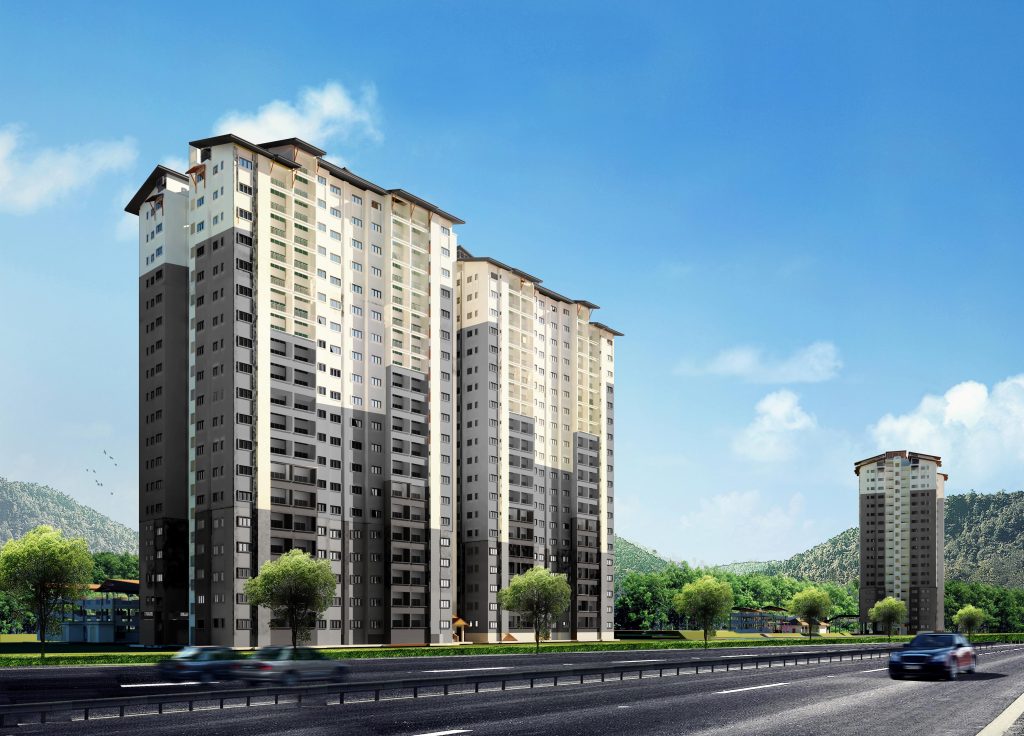 Residensi Akasia Bukit Jalil LTAT PPAM GEMILANG Facade View